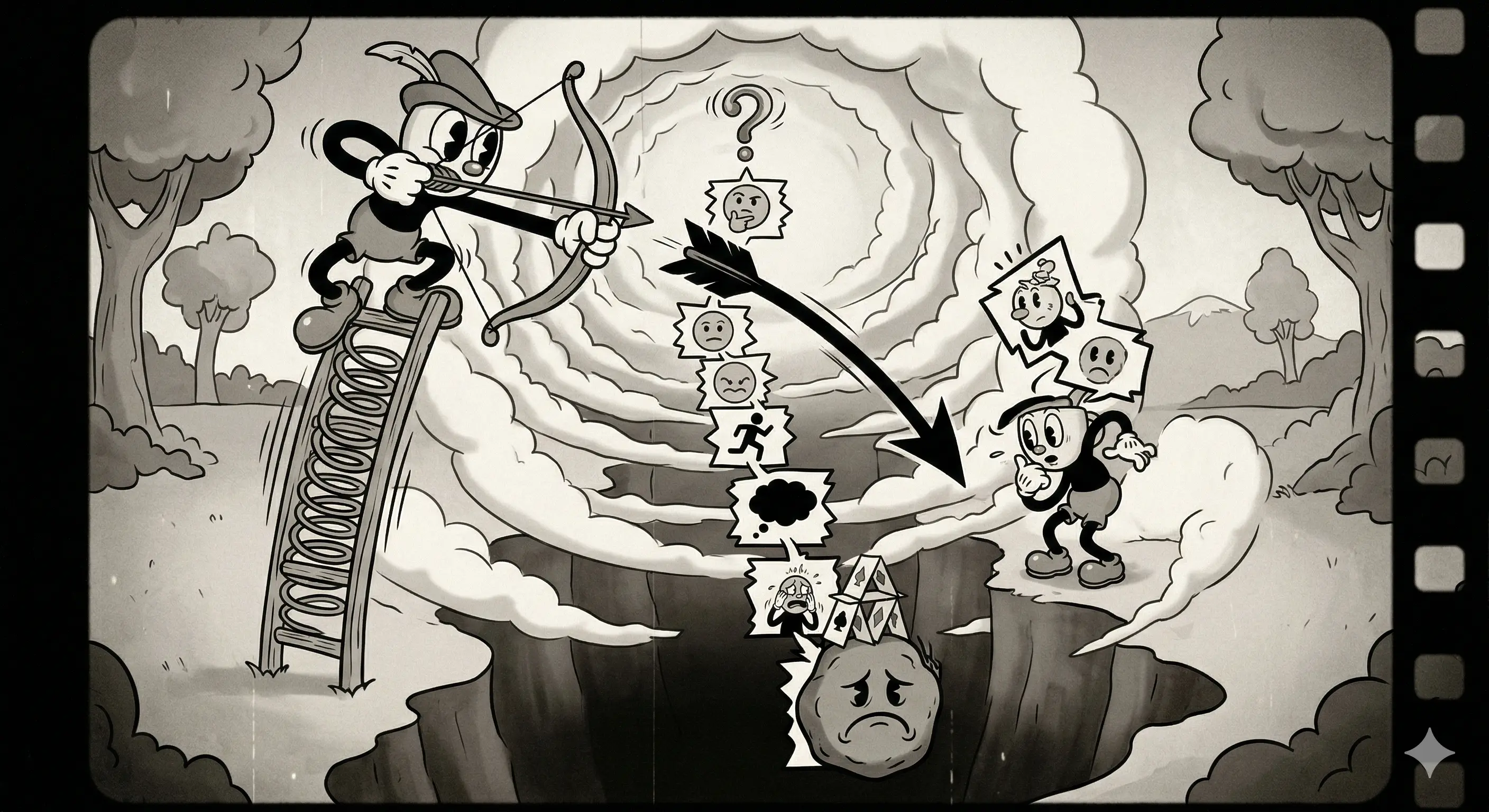 Техника «Падающая стрела» в КПТ: как выявить глубинные убеждения